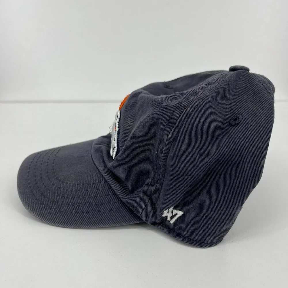 Denver Broncos 47 Brand Kids Navy Blue Adjustable Strap Back Baseball Hat NFL
